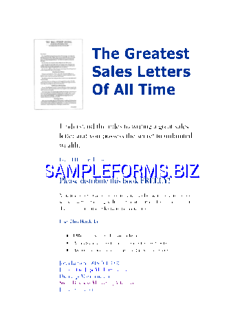 Sales Letter Sample 2 pdf free